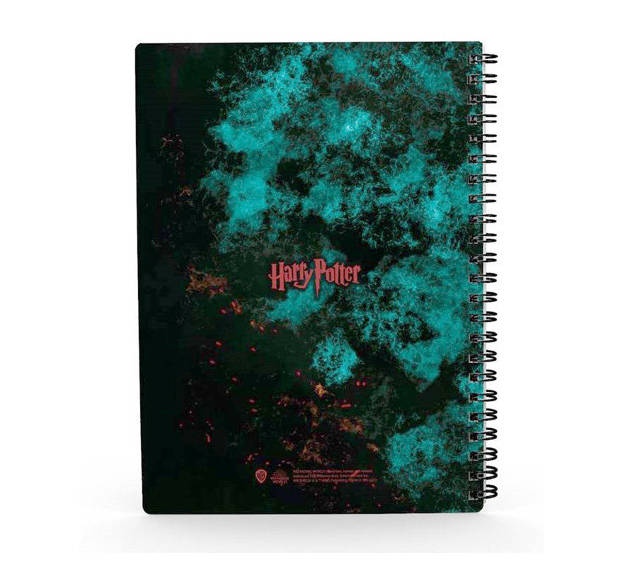 Libreta 3D Harry vs Voldemort Harry Potter