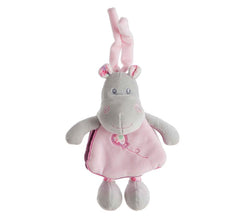 Librito Hippo Rosa de 22 cm