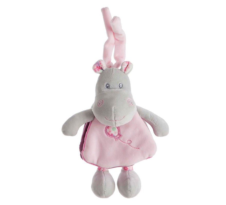Translation missing: es.Librito Hippo Rosa de 22 cm
