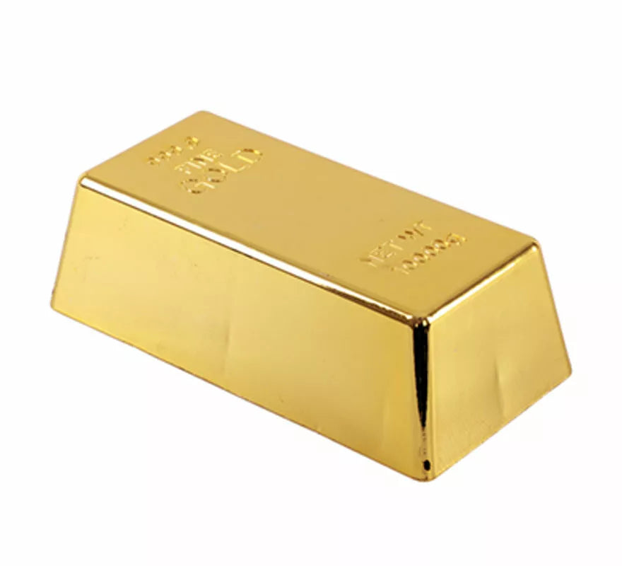 Translation missing: es.Lingote de Oro de 18x9x5,5 cm de plástico