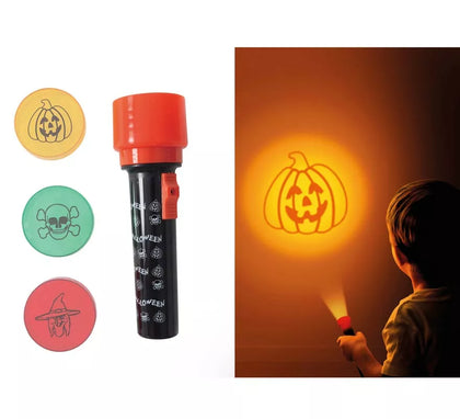 Linterna con dibujos para Halloween 18 cm