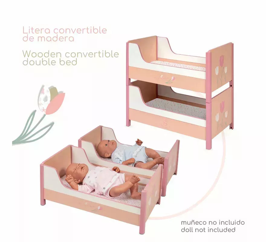 Litera de Madera de Juguete