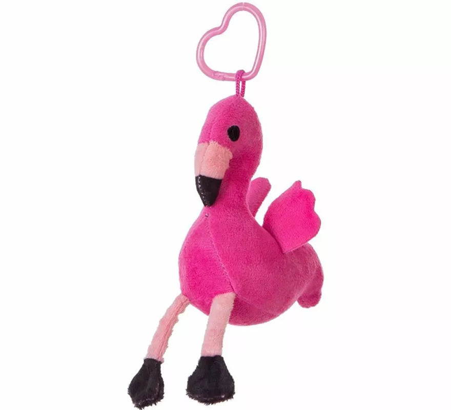 Translation missing: es.Llavero Flamenco de Peluche de 12 cm
