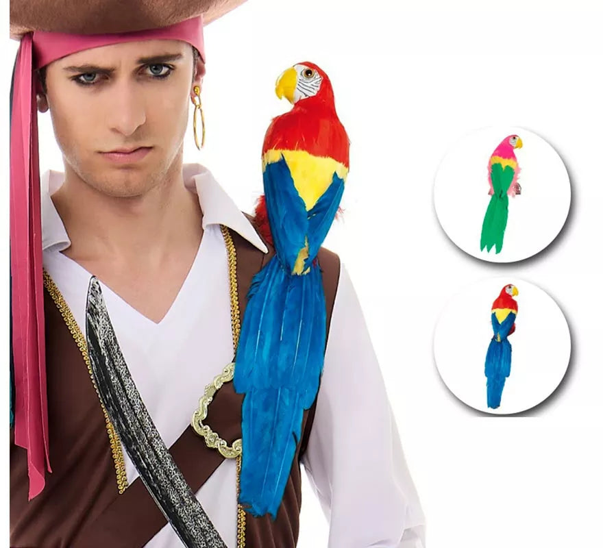 Translation missing: es.Loro Pirata en modelos surtidos de 50 cm