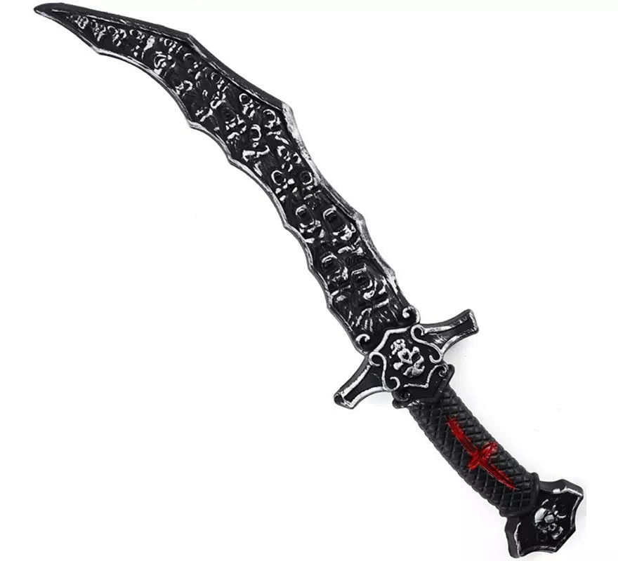 Translation missing: es.Machete Calaveras de 56x12x3.5 cm