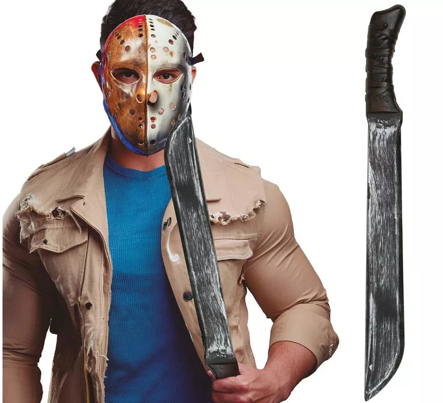 Machete de Asesino de 68 cm de Plástico de Juguete
