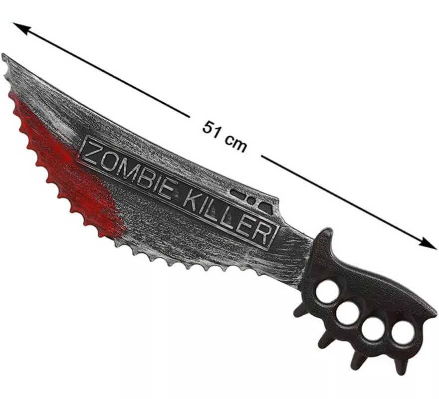 Translation missing: es.Machete Zombie de 51 cm