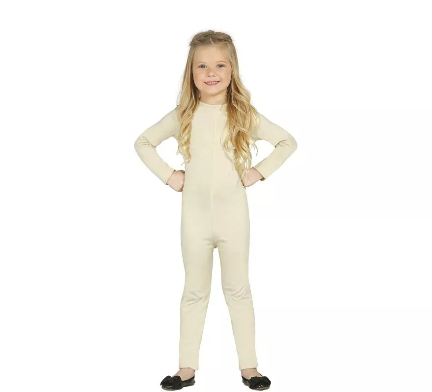 Translation missing: es.Maillot color beige para niños