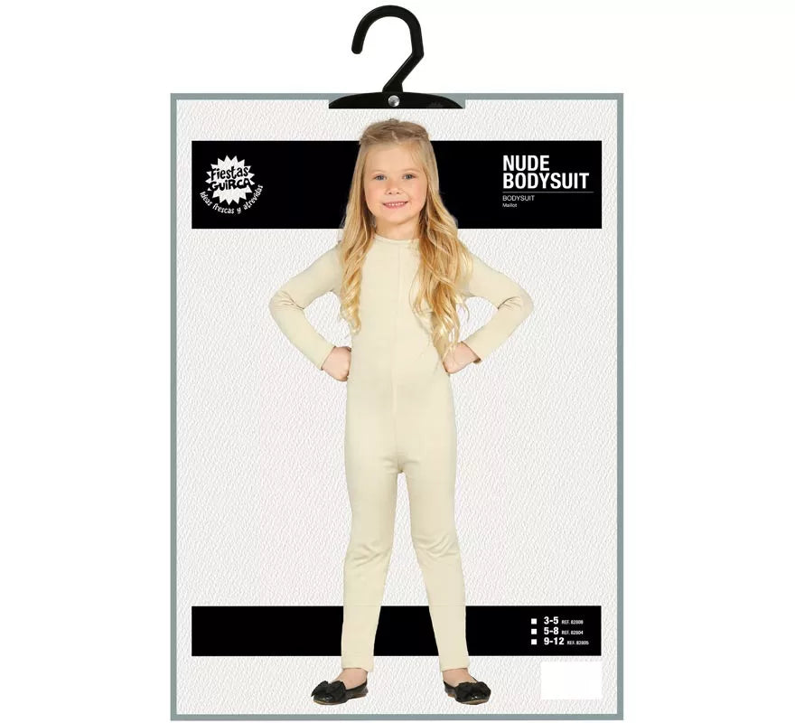 Translation missing: es.Maillot color beige para niños