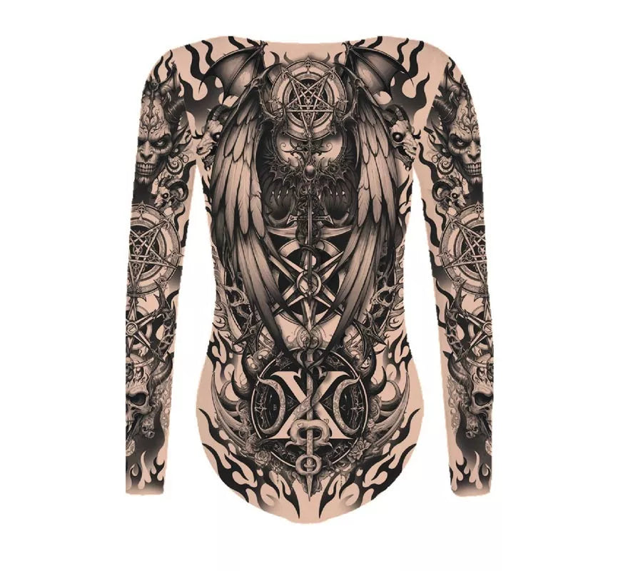 Translation missing: es.Body de la Muerte Efecto Tatuajes para mujer