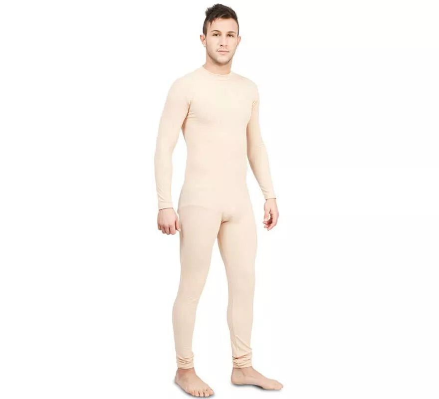 Translation missing: es.Maillot o Mono color beige para adultos