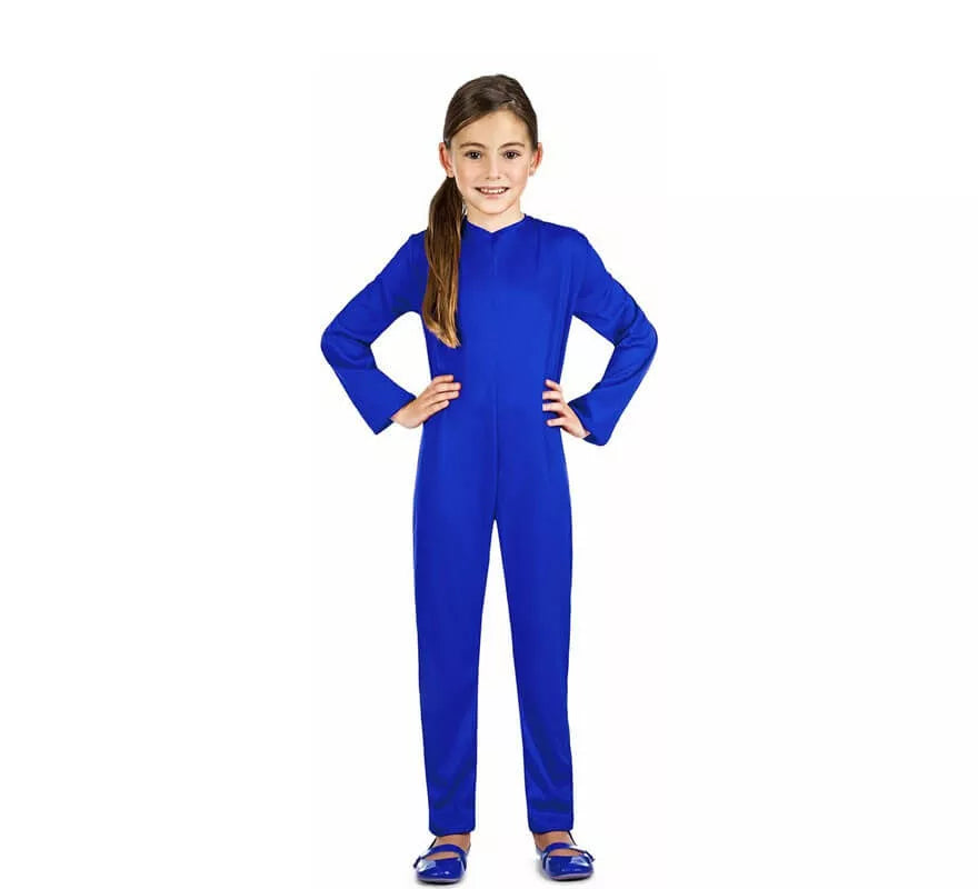 Translation missing: es.Maillot o Mono de punto Azul para niños