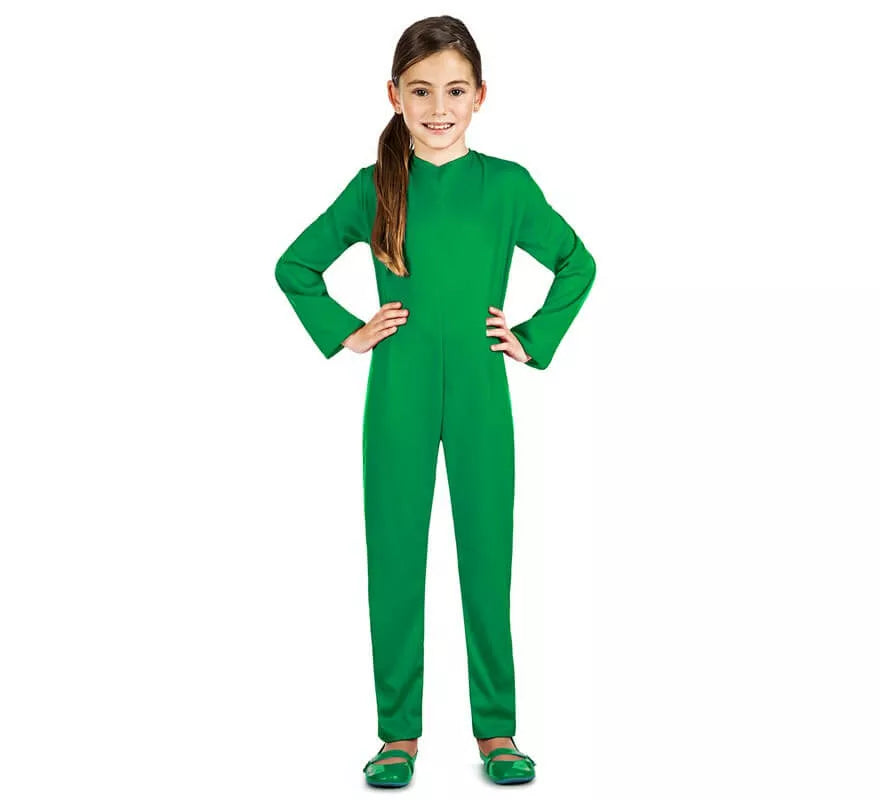 Translation missing: es.Maillot o Mono de punto Verde para niños