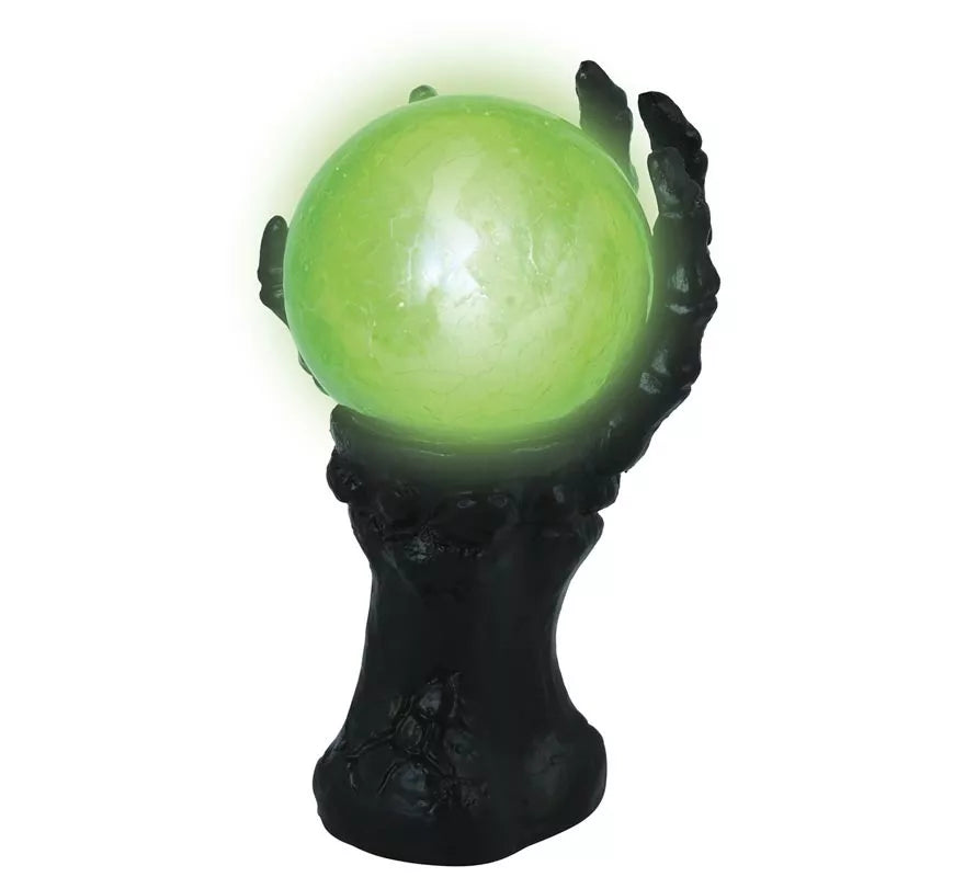 Translation missing: es.Mano con Bola de Cristal con Luz de 14,5x8 cm