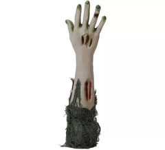 Mano de Zombie de 42x11 cm con Sonido y Movimiento