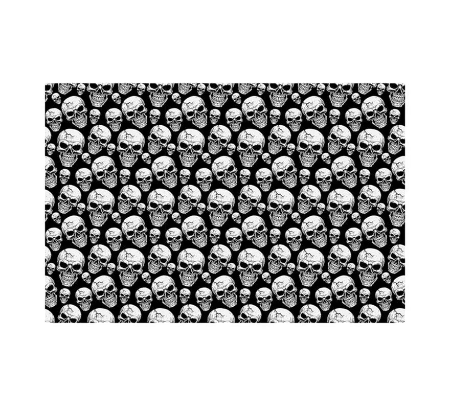 Translation missing: es.Mantel de Calaveras Temibles de 137x274 cm