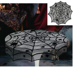 Mantel Mesa Bordado Telaraña 100 cm