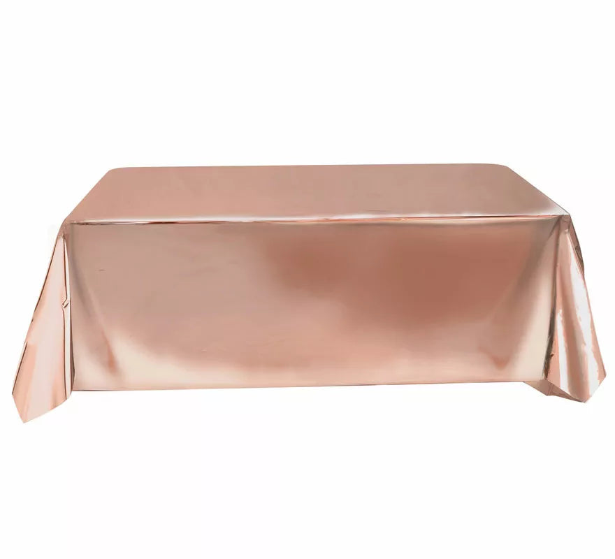 Translation missing: es.Mantel Oro y Rosa Metalizado de 137X274 cm