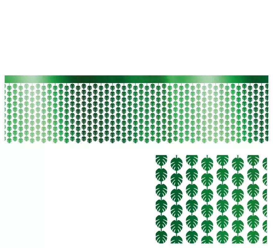 Translation missing: es.Mantel Tinsel Hoja verde de 400x70 cm
