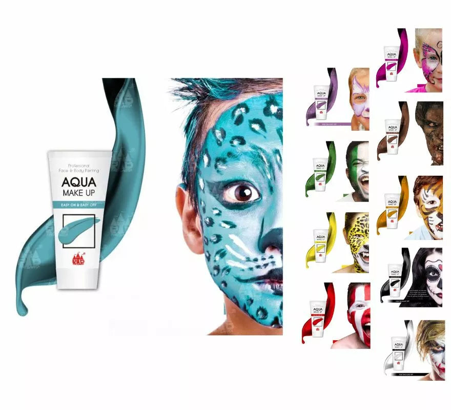 Translation missing: es.Maquillaje al agua Aqua Make up en varios colores