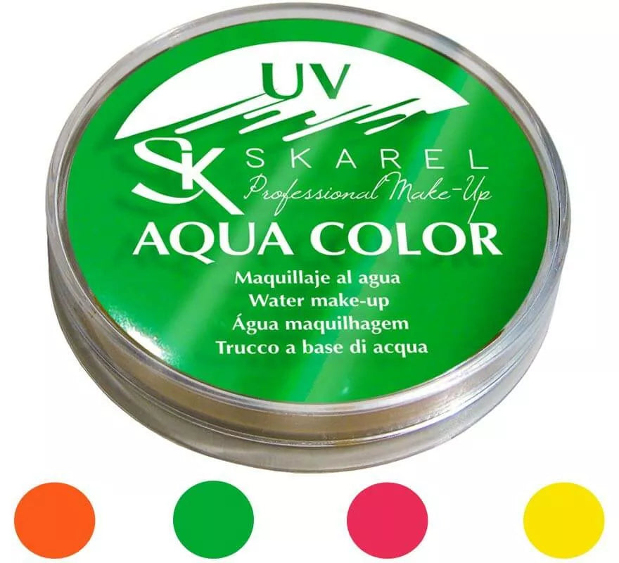 Maquillaje Aquacolor UV de 12 ml en varios colores