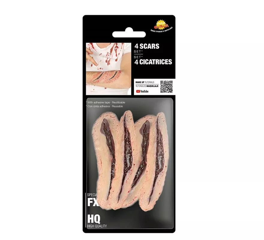 Translation missing: es.Maquillaje FXs de 2 Cicatrices