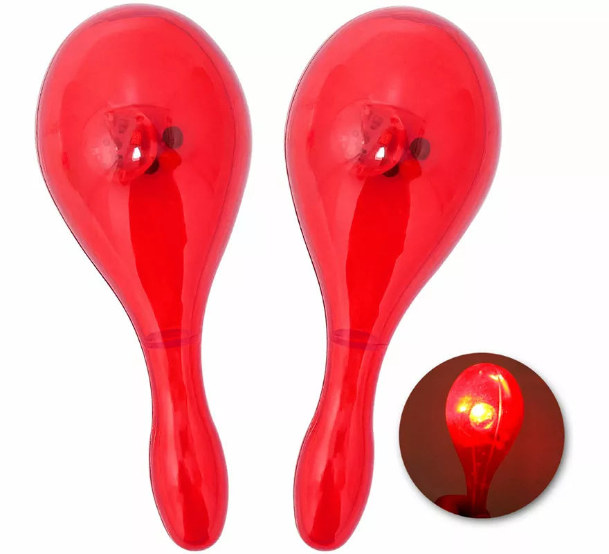 Translation missing: es.Maracas con Luz de 16x7 cm en varios colores