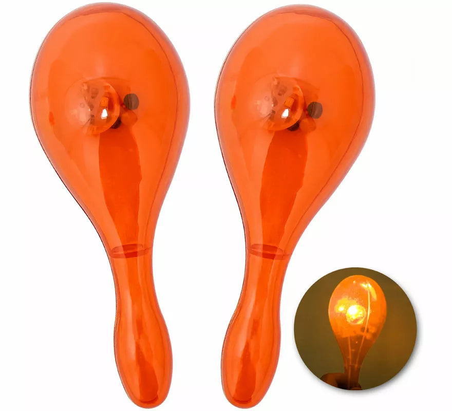 Translation missing: es.Maracas con Luz de 16x7 cm en varios colores