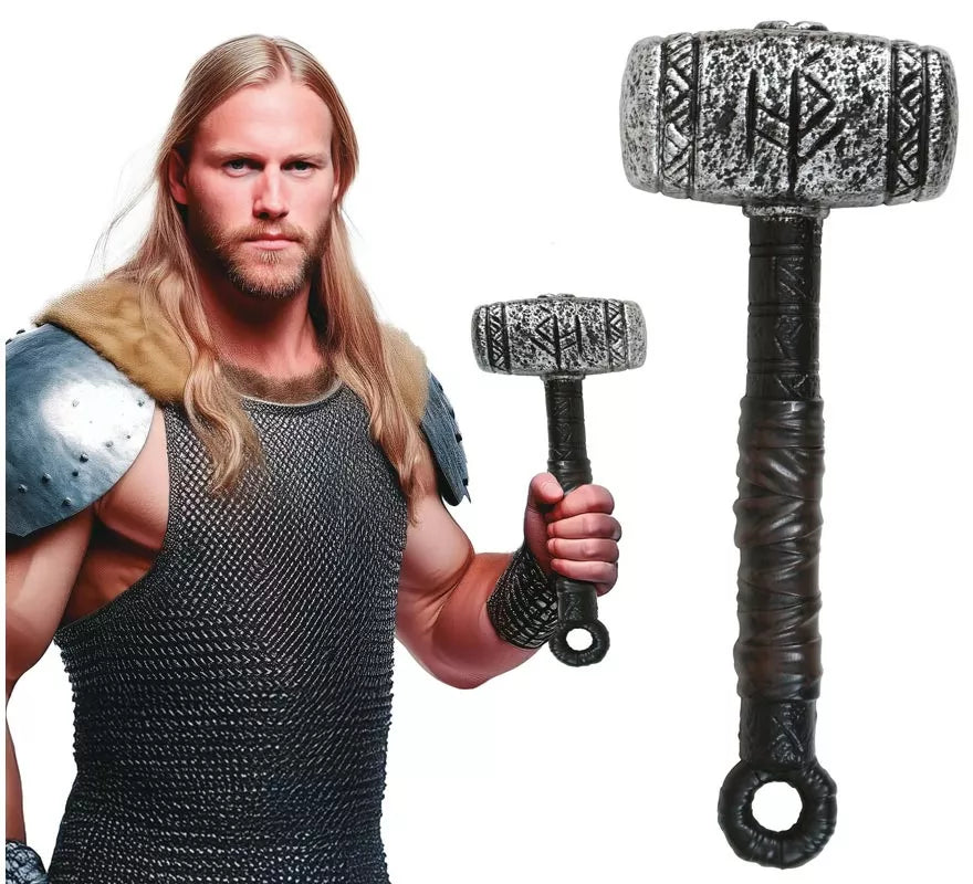 Translation missing: es.Martillo Medieval de 35 cm de Plástico de Juguete