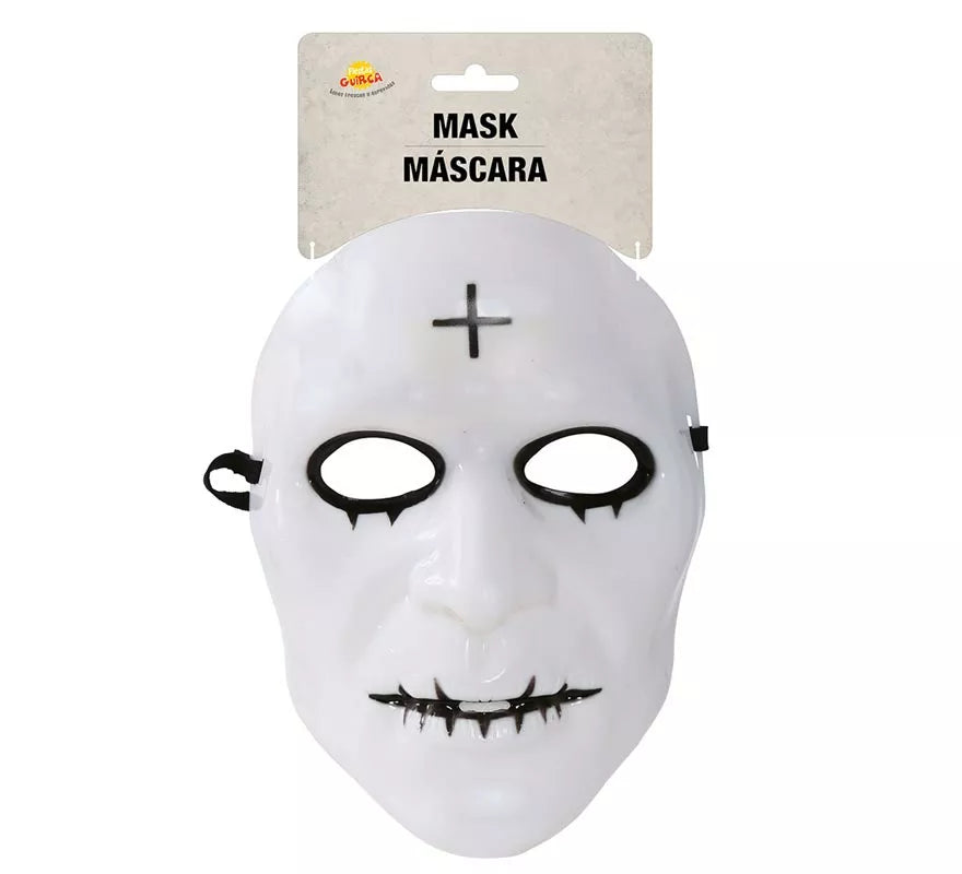 Translation missing: es.Máscara Blanca con Cruz