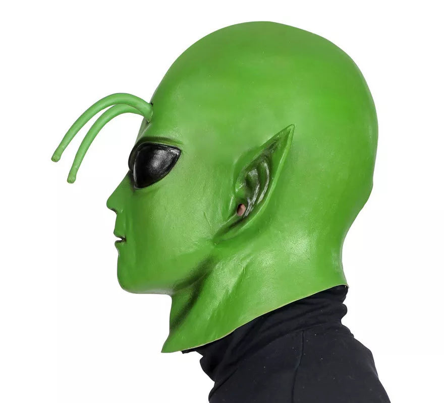 Translation missing: es.Máscara de Alien de Dibujos Animados con Antenas