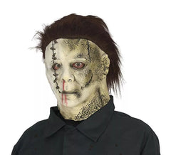 Máscara de Asesino Halloween con cicatrices de látex