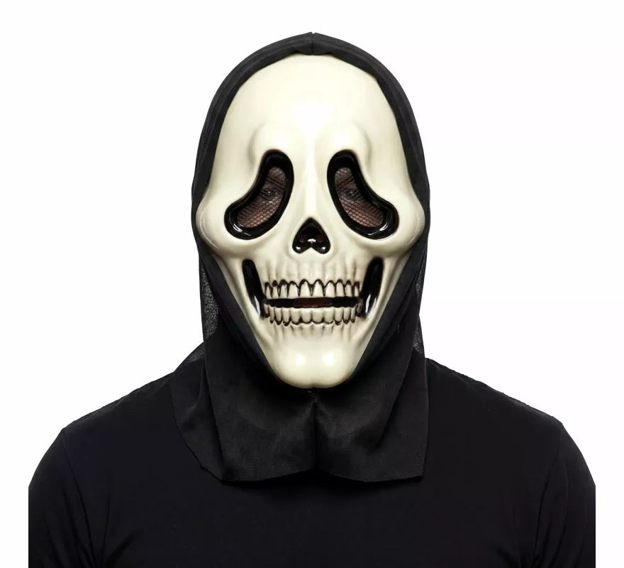 Translation missing: es.Máscara de Calavera Asesino con Capucha