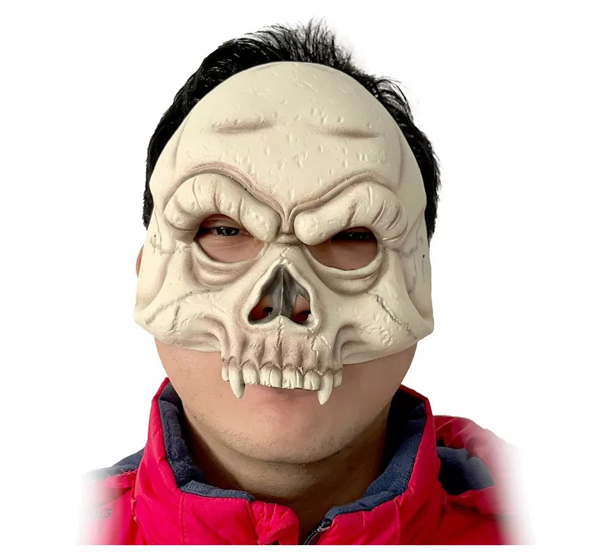 Translation missing: es.Máscara de Calavera blanca de 19x22x2 cm
