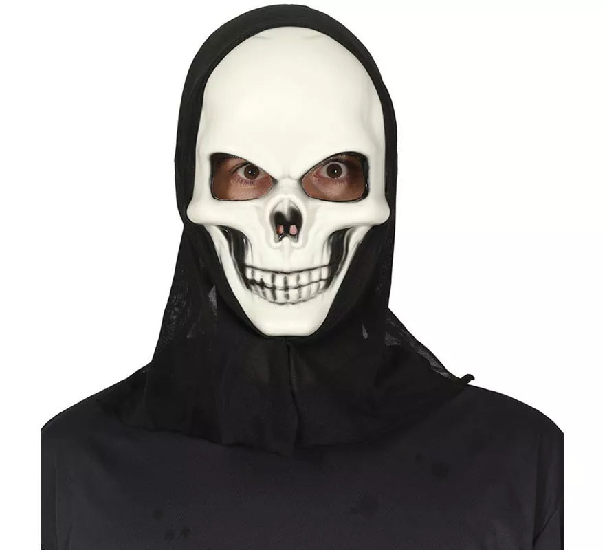 Máscara de Calavera con Capucha
