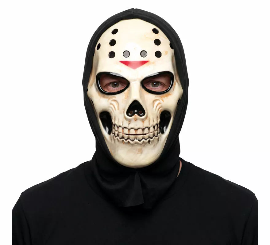 Máscara de Calavera Hockey con Capucha