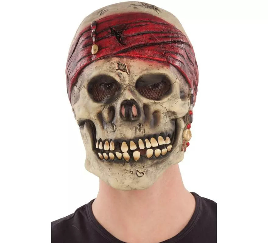 Translation missing: es.Máscara de Calavera Pirata para adultos