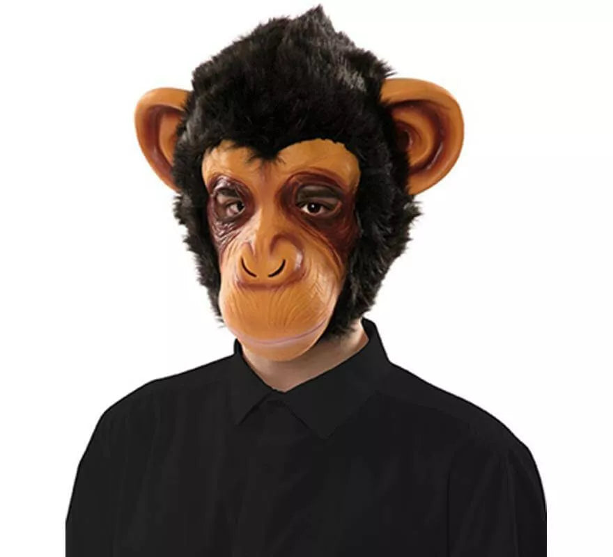 Translation missing: es.Máscara de Chimpancé con pelo