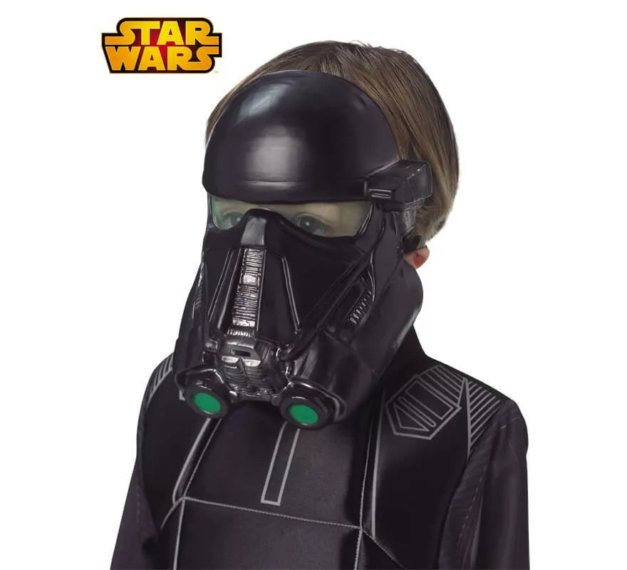 Translation missing: es.Máscara de Death Trooper Negro infantil de Star Wars