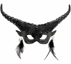 Máscara de Diablo Teatral negra