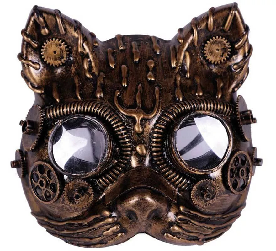 Translation missing: es.Máscara de Gata Steampunk