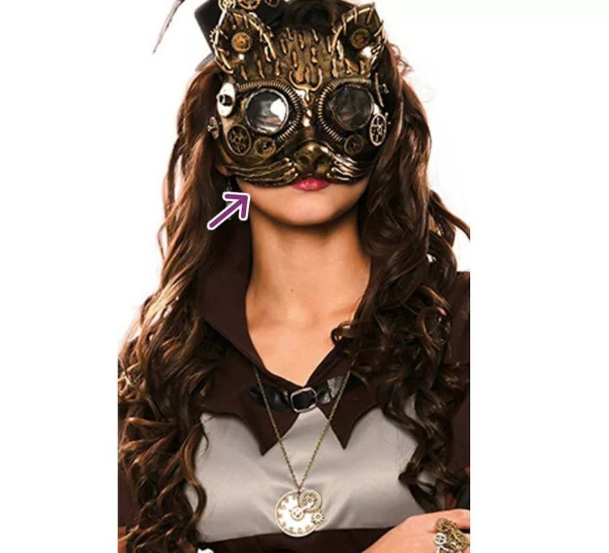 Translation missing: es.Máscara de Gata Steampunk