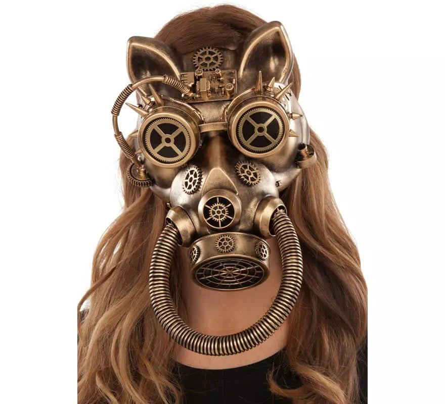 Translation missing: es.Máscara de Gato Steampunk