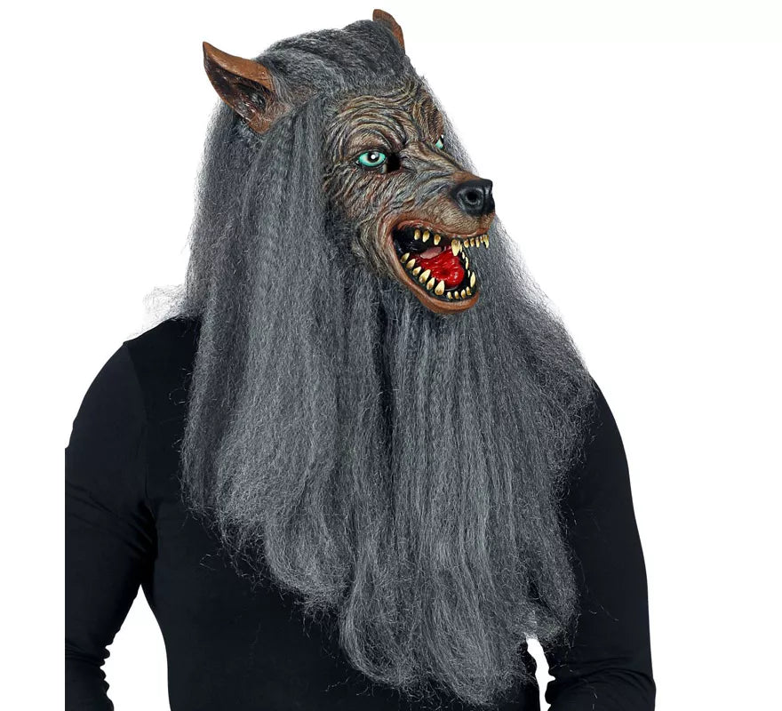 Translation missing: es.Máscara de Hombre Lobo con Pelo