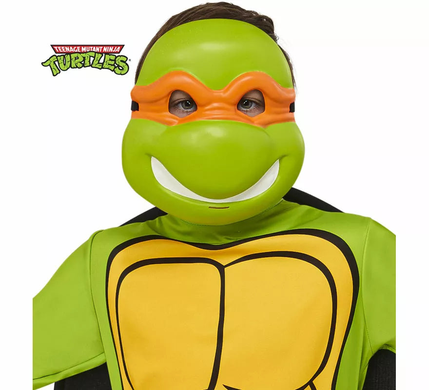 Máscara de Michelangelo Tortuga Ninja para niños