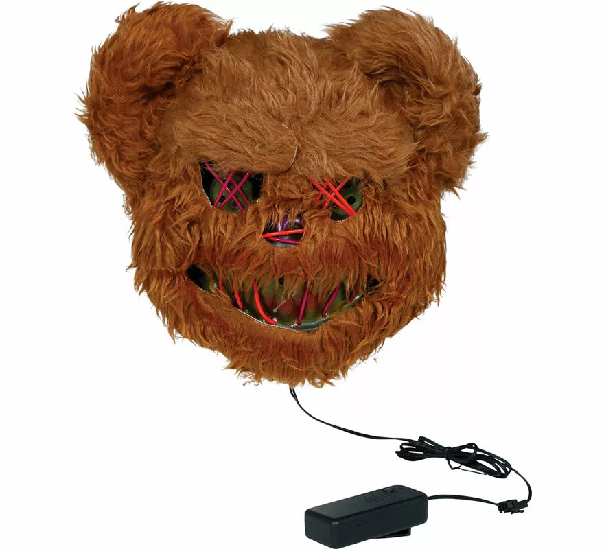 Translation missing: es.Máscara de Oso Asesino con Pelo y Luz