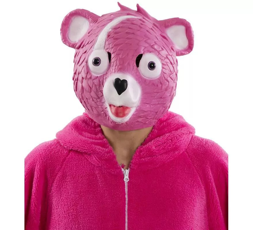Máscara de Oso Rosa