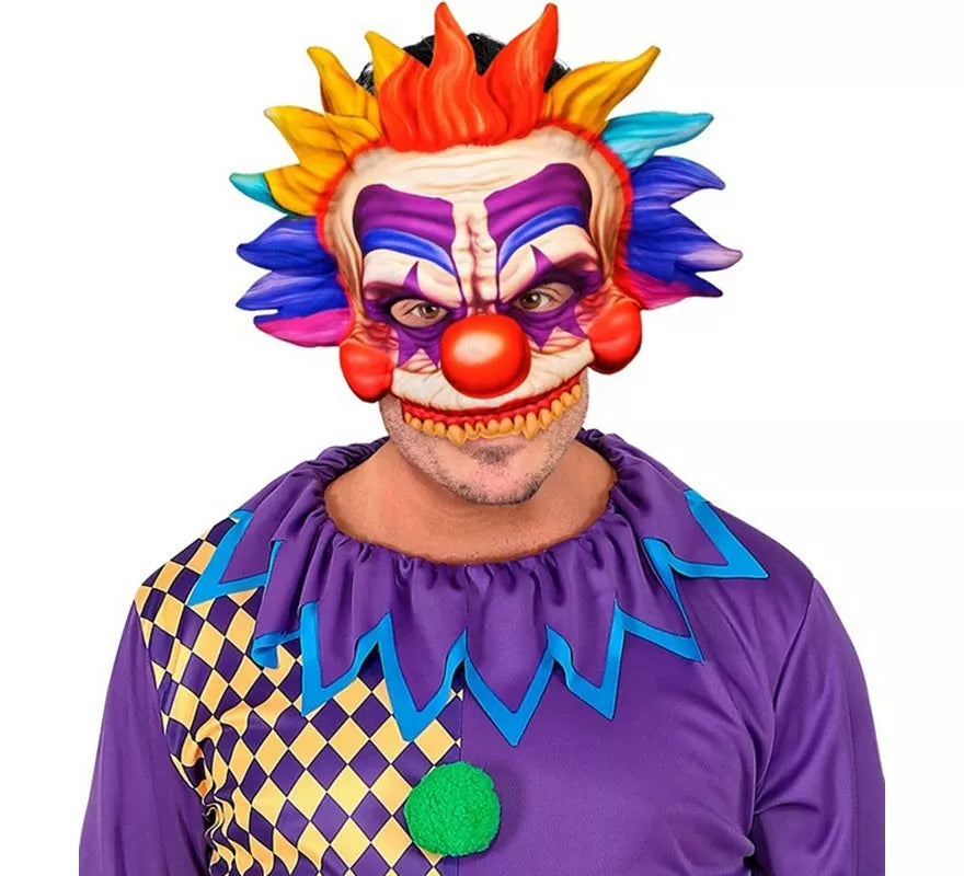 Translation missing: es.Máscara de Payaso Colorido sin Barbilla