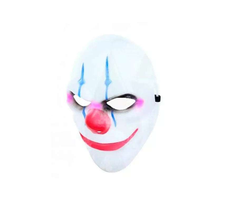 Translation missing: es.Máscara de Payaso Happy blanco