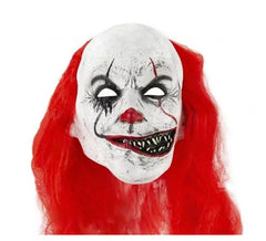 Máscara de Payaso media sonrisa látex